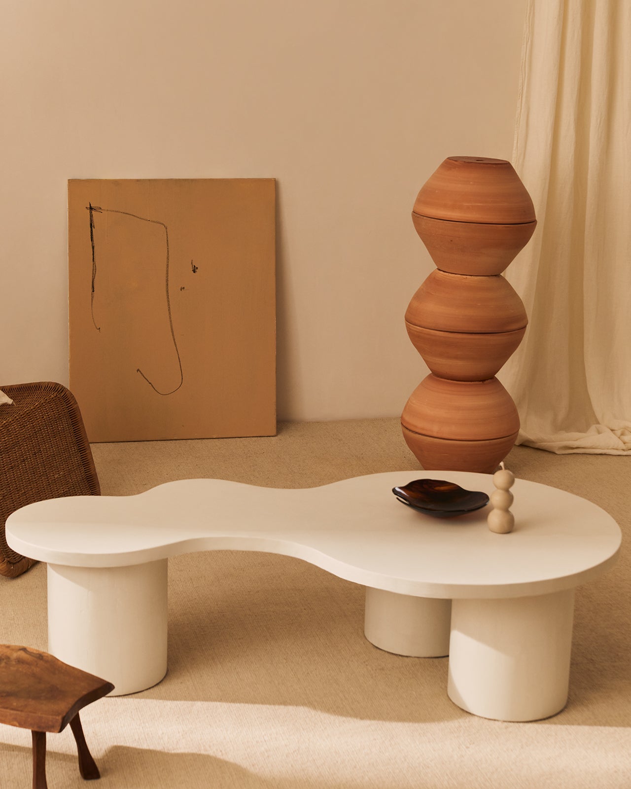 Ahumado coffee table - TrynTrend